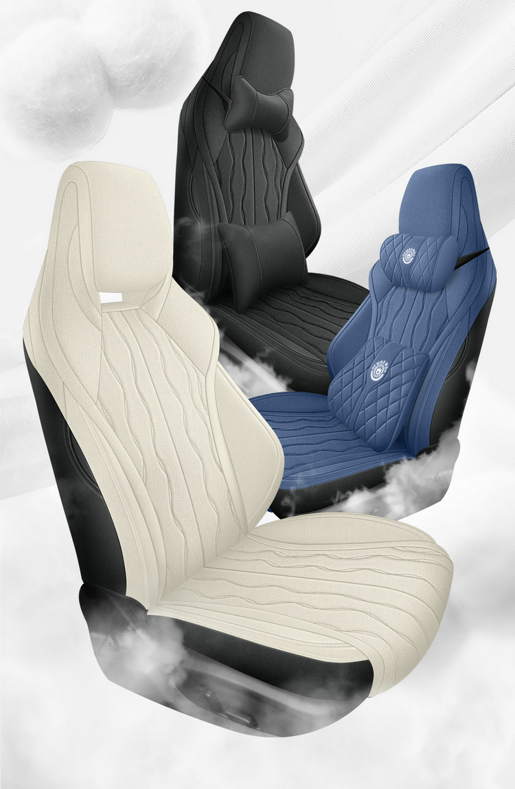 BYD Seal 06 Special Car Seat Cover Four Seasons Breathable Full Surrounding Cushion Full Hemp Car Cushion Seat Cover