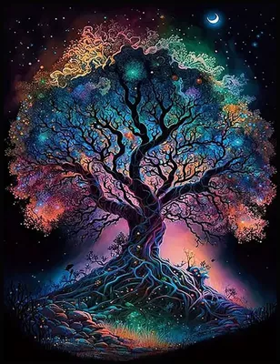 Room Decoration Painting Hanging Painting — Avtomobil döşəmə paspasları - tree-of-life-03-5080cm