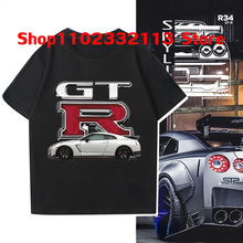 Nissan Nissan GTR Ares T-shirt R35R34 modified team short-sl
