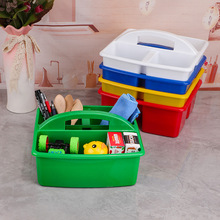 5OH3手提清洁篮杂物篮工具篮塑料保洁篮杂物储物篮子分类置物盒收