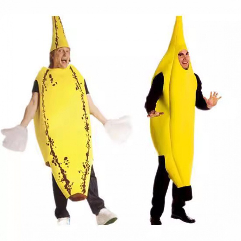 Halloween Carnival Party Funny Banana Costumes Bar Costumes Performance Costumes Festive Stage Costumes Halloween Carnival Party Funny Banana Costumes Bar Costumes Performance Costumes Festive Stage Costumes