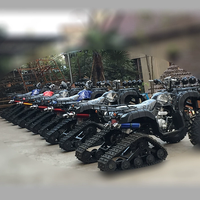Снего- мотоцикл двойной 250cc гусеничный колесный пляжный автомобиль для взрослых, четырехколесный внедорожник, устройство