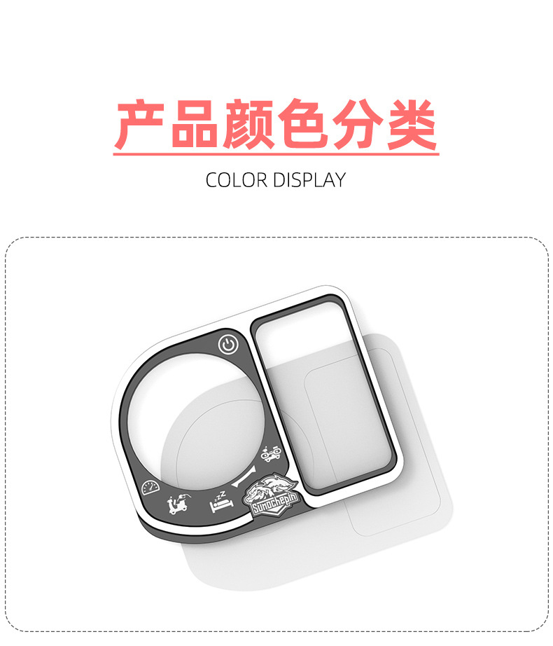 Suitable for Haojue motorcycle UHR150 NCR125 modified electric door lock cover NS125LA key switch cover decoration