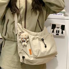 日系ins慵懒风斜挎包女大容量包包背包休闲健身包单肩包托特包