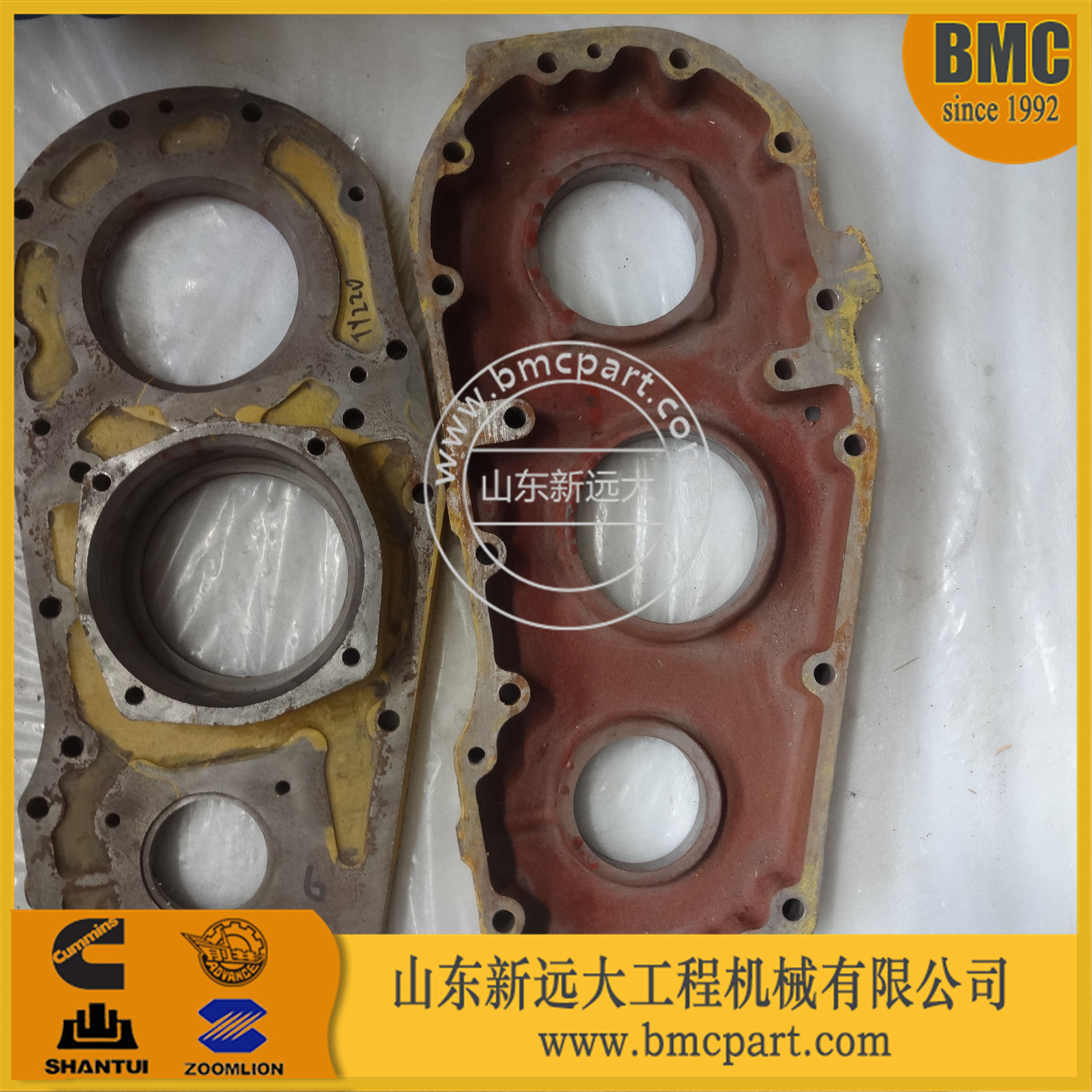 山推配件 TY220分动箱壳体 154-38-FDX SD22机型推土机分动箱壳体