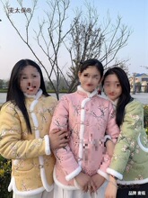 棉袄女冬季新款东北大棉袄碎花小花袄国风年轻人穿的棉衣麦麦太保