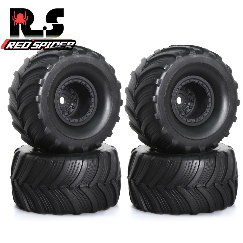 1/18/24 T4-M Big Monster Truck Scx24 Simulation Model Fms Fcx24 Kaisima Ax24 Universal Tire