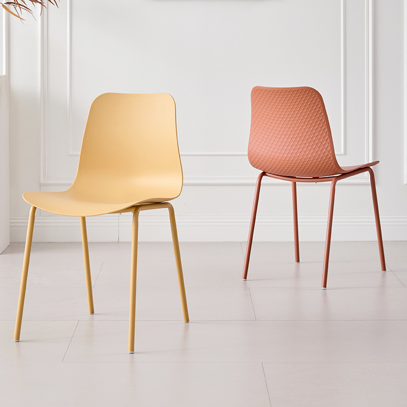 Canteen Dining Chair Thickened Plastic Back Chair Outdoor Conference Chair Simple Leisure Office Chair Cafe Negotiation Chair