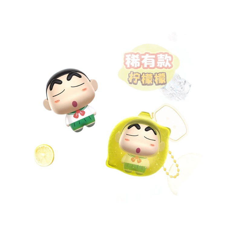 蜡笔小新盲盒正品萌豆串串系列玩偶周边Q萌可爱摆件公仔一件代发