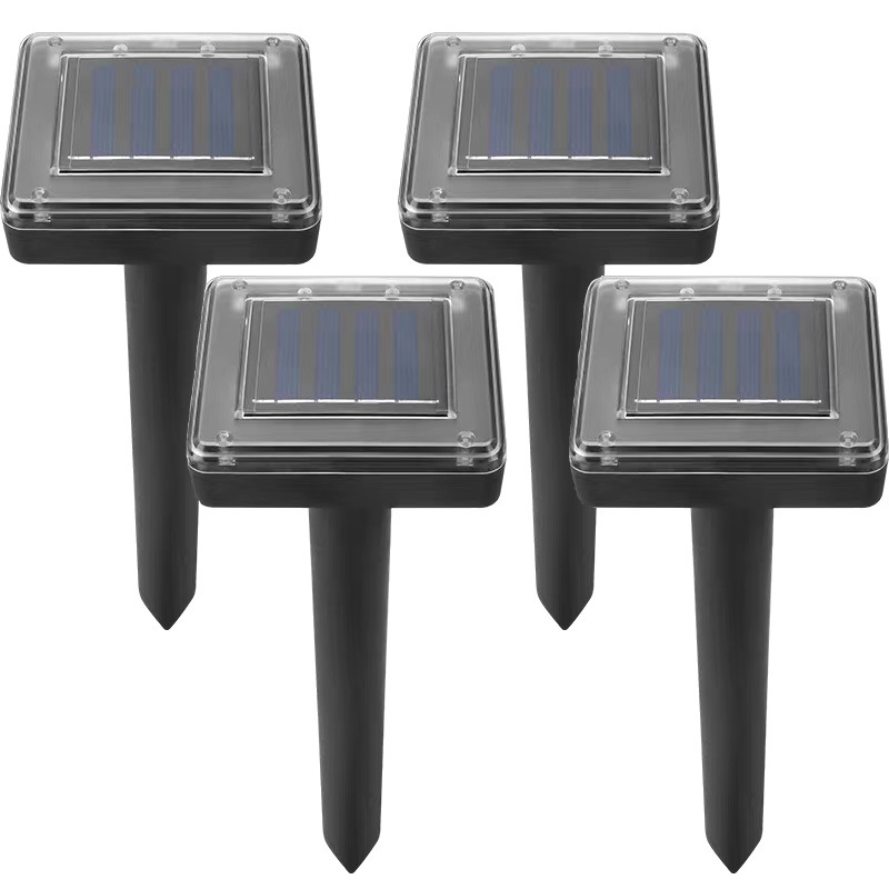 Solar ratón repelente al aire libre animal repelente ultrasónico de alta potencia serpiente repelente de aves gato repelente perro repelente