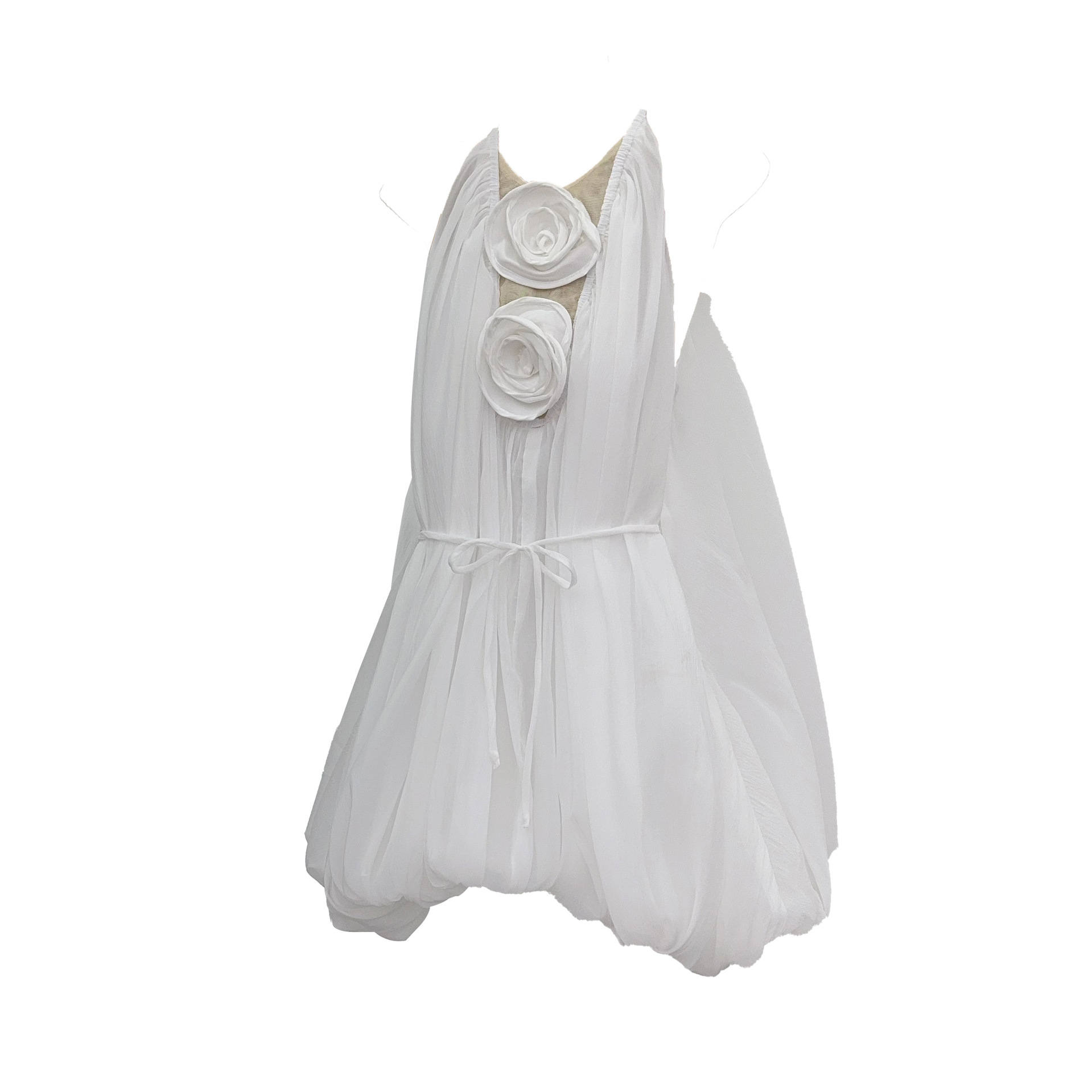 Retro French Socialite Light Luxury Sleeveless Bubble Round Neck Sleeveless Solid Color Dress 13 Retro French Socialite Light Luxury Sleeveless Bubble Round Neck Sleeveless Solid Color Dress