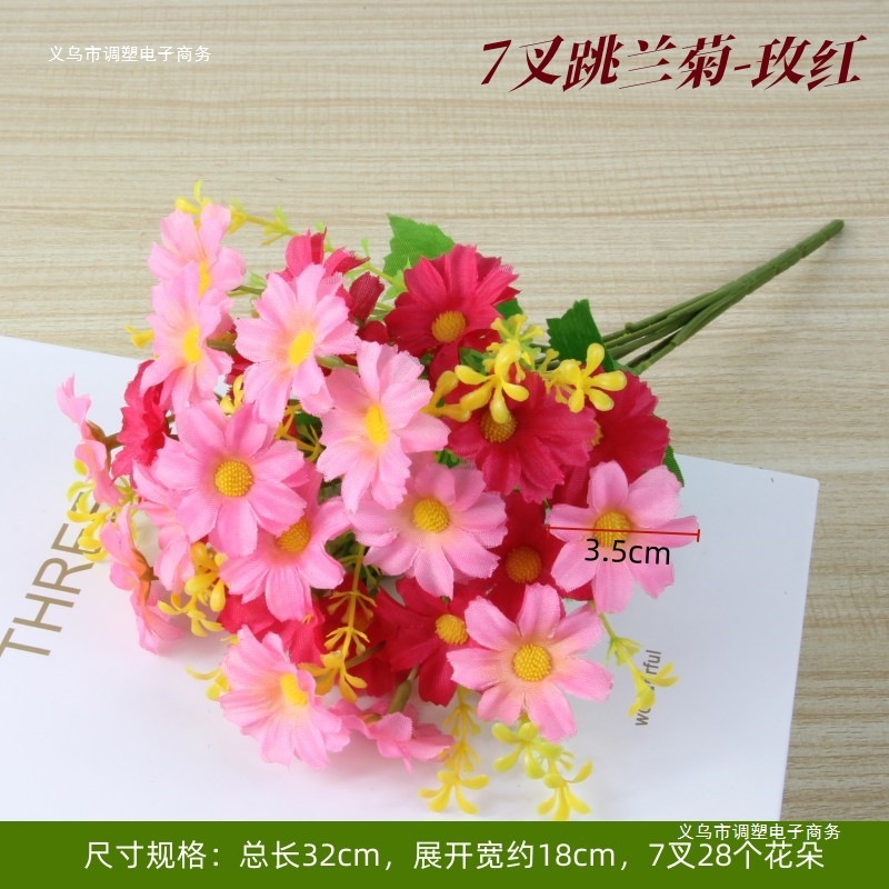 Bouquet plastic flowers artificial flowers dried flower ornaments…