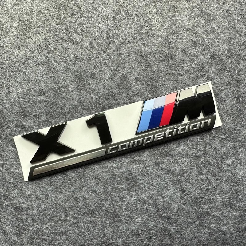 BMW マーク装飾ステッカー修正 X1X3X5X6X7 サンダーバージョンマークブラックウォリアーカーロゴスポーツテールマークに適しています。|undefined