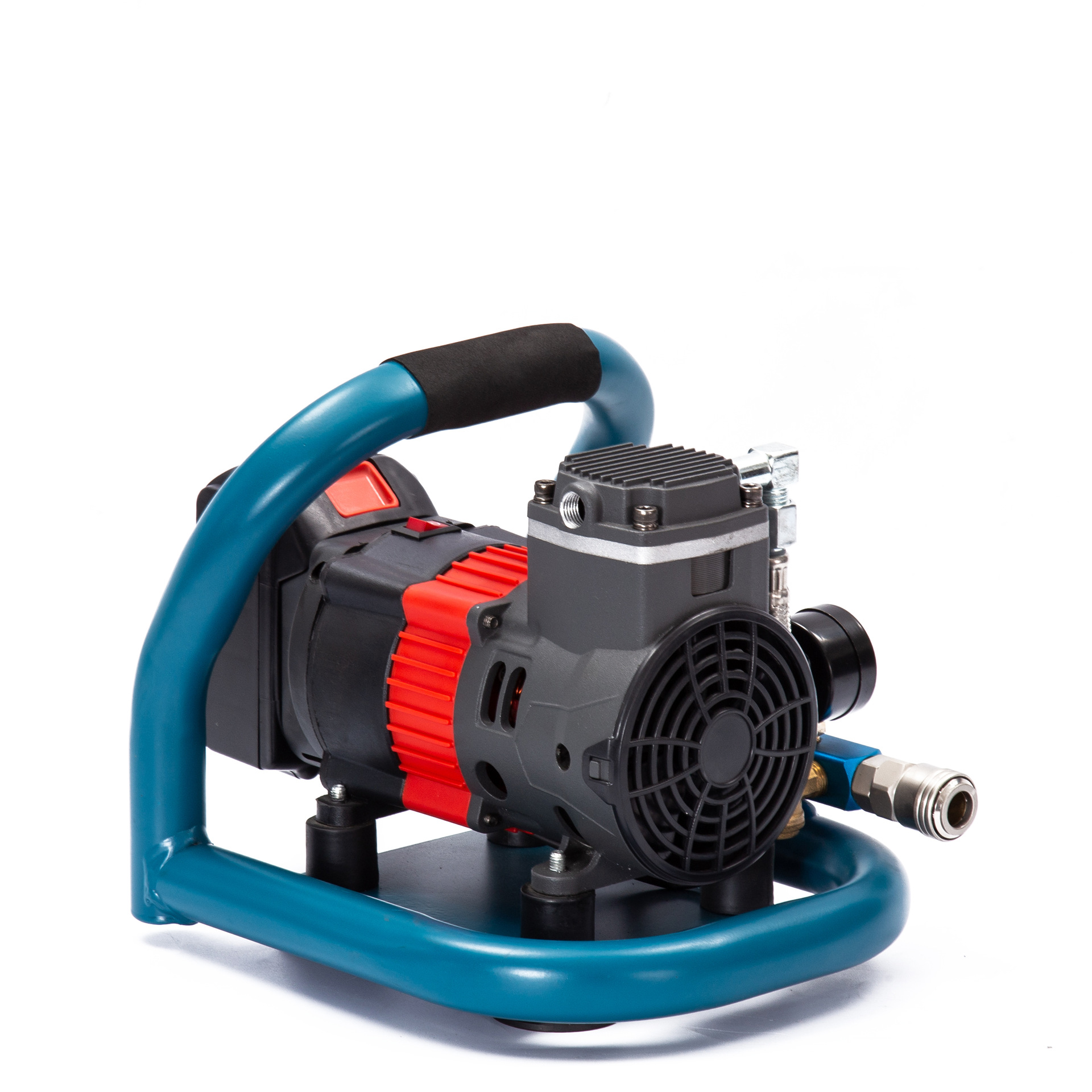 充电式锂电空气压缩机车载小型便携式无线打气泵无缸锂电空压机