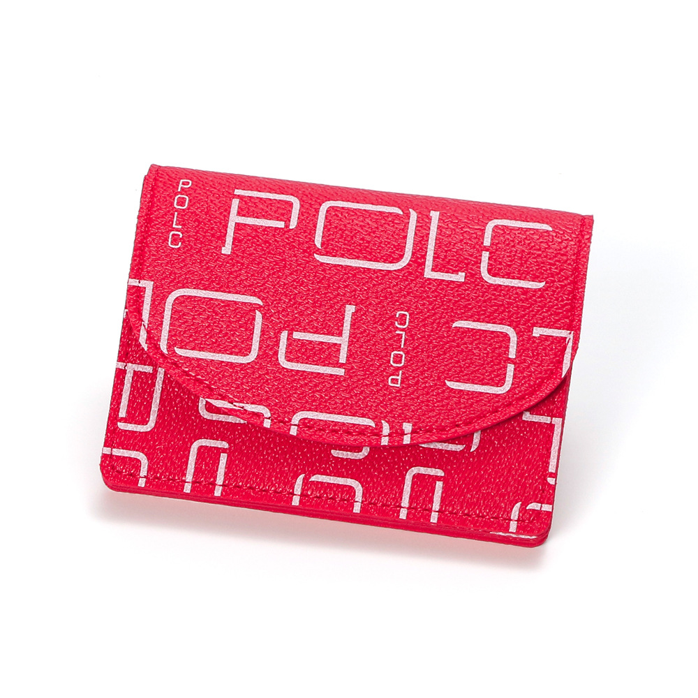 POLC nuevo paquete de tarjetas, monedero transfronterizo para mujer, versión coreana del paquete de tarjetas multifuncional compacto de alta gama, monedero al por mayor