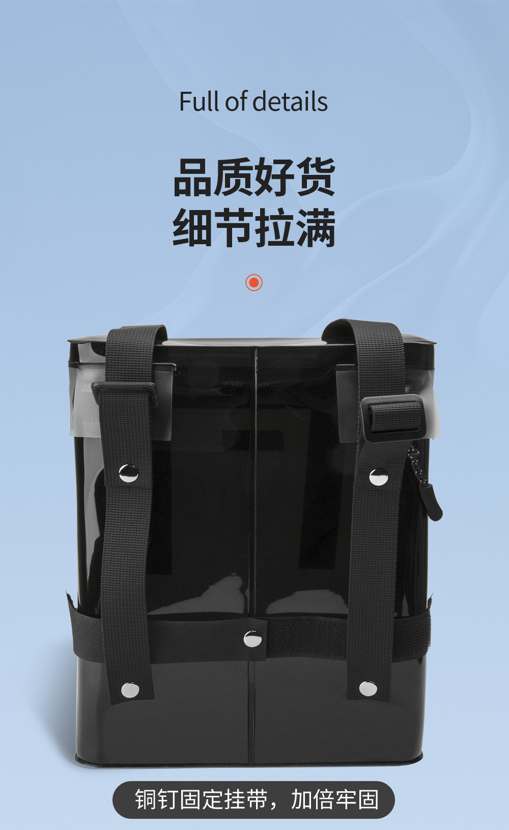 Electric Vehicle Hanging Bag, Front Storage Pocket, Waterproof Large-Capacity Hanging Bag, Universal Battery Vehicle Charger Storage Hanging Bag