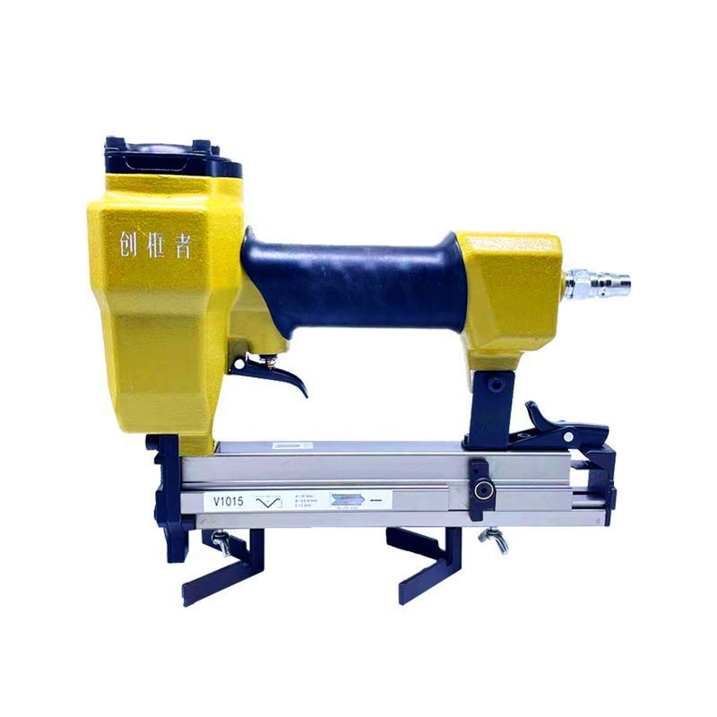 V1015气动角钉枪45度手提式钉枪画框拼角枪便携式V型钉枪