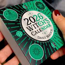 跨境新款2026 Witch's Calendar2026年女巫日历：每日魔法日历