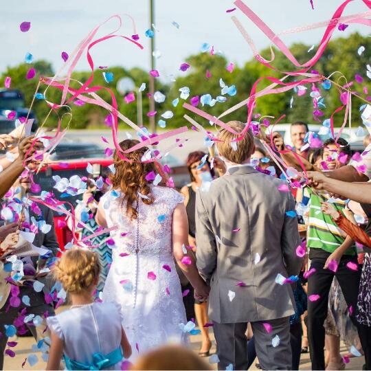 Transfronterizo 3 unidades de una boda de colores cinta de hadas palo mágico palo de guirnalda decoración césped partido accesorios de calentamiento
