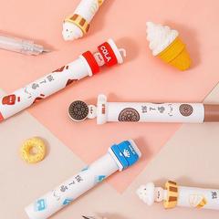 點石DS-757餓了喵鋼筆細筆尖不濺墨學生用練字標準型鋼筆文具批發