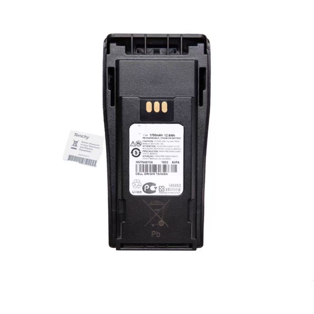 NNTN4970适配摩托罗拉对讲机P3688/GP3688锂电池薄电对讲机电池