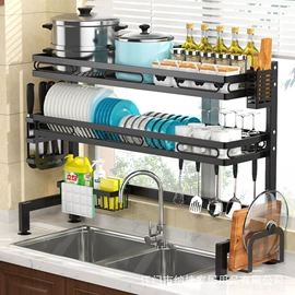 厨房置物架;沥水碗架;收纳架