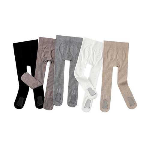 Girls' pantyhose autumn new children's leggings twist outer wear cotton one-piece medium thick leggings girls' pantyhose