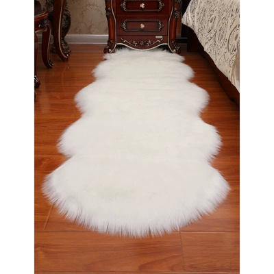 Bay Window, Double-Sided Gray-White Carpet, Car Carpet
