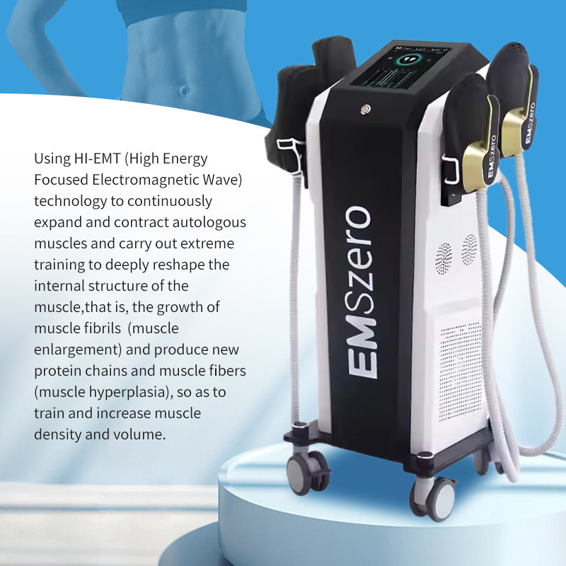 2 4 5 mango estimulación muscular pérdida de peso modelado cojín reparación rf ems body sculpt machine