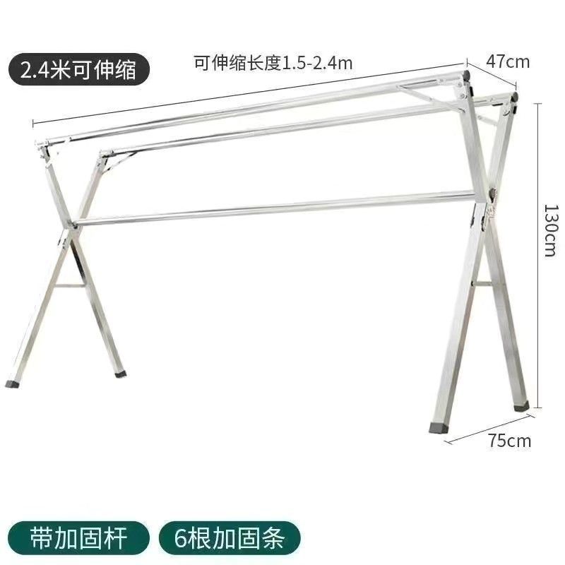 매우 두껍고 두꺼운 2.7m극 텔레스코픽 + 20개의 윈드 후크