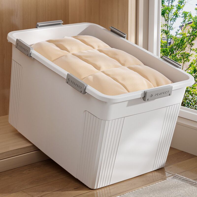 Plastic Storage Box for Home Use, Thickened and Large Capacity, Extra-Large Sealed Clothing Storage Box, Toy Organizing Box