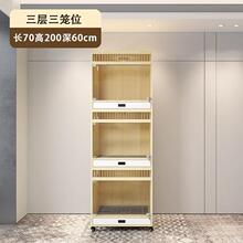 宠物店狗舍实木玻璃狗柜狗别墅寄养柜带厕所繁殖笼展示笼