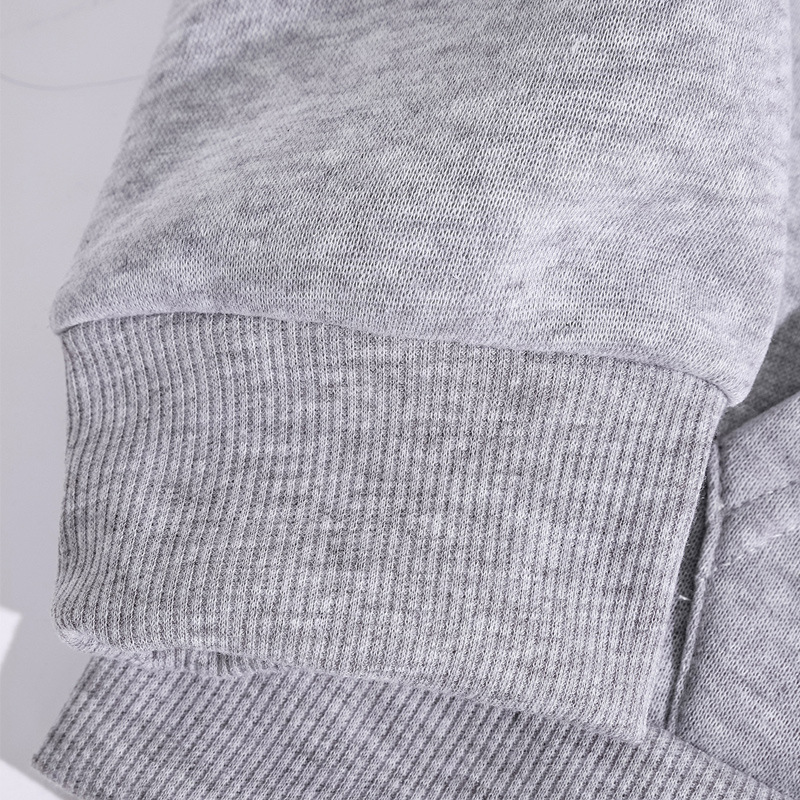 Women's Hoodies Sweatshirts Letter Printed Plush Pullover Top_voghion.com