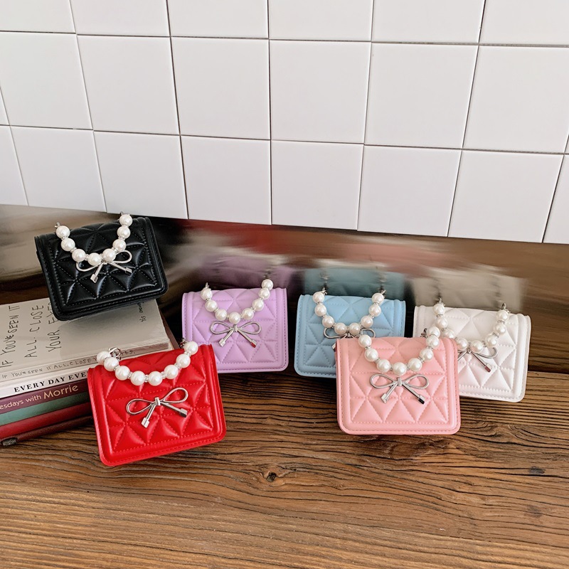 Bolsa de hombro de moda de diamond empujada para hombres y mujeres, mini lindos bolsos de cadena de bebé bolsos de comercio exterior bolsos para niños