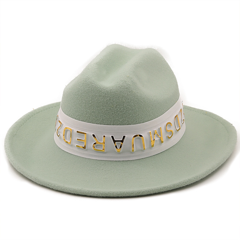 Chapeau Haut De Forme Jazz En Laine Cowboy En Gros Nihaojewelry display picture 27