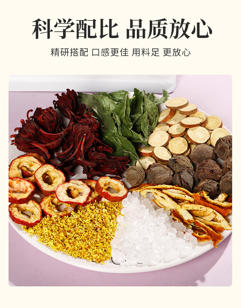 Suan Mei Tang Herbal Drink Pack (Old Beijing Style) — Smoked Plum, Hawthorn & Rose Hip Cooler specifications