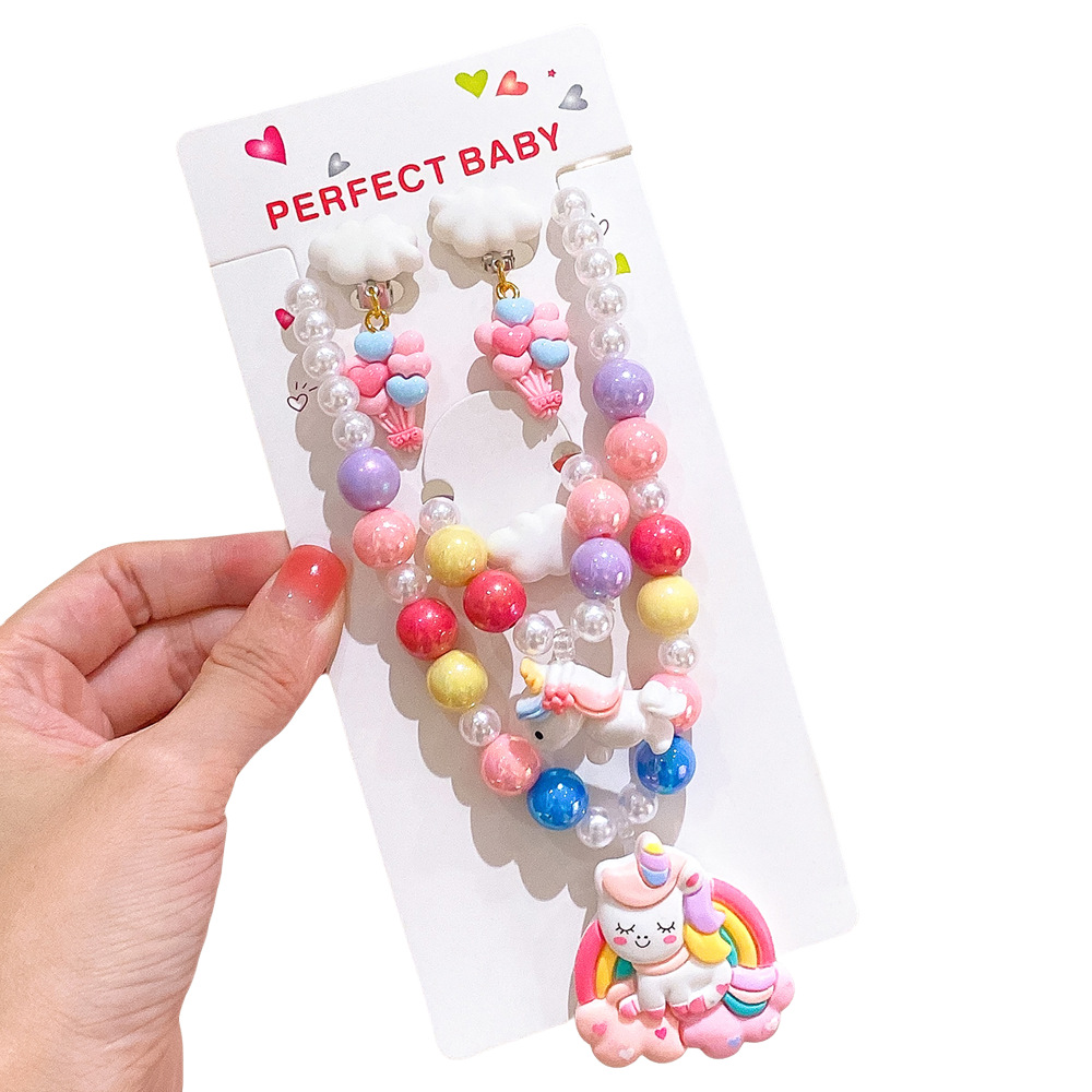 5#귀여운 유니콘 5종 세트 [종이카드 포함]