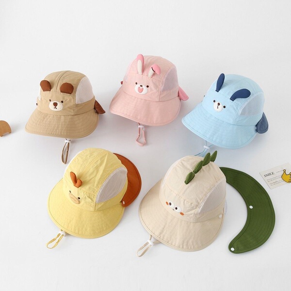 Children's summer thin sun hat