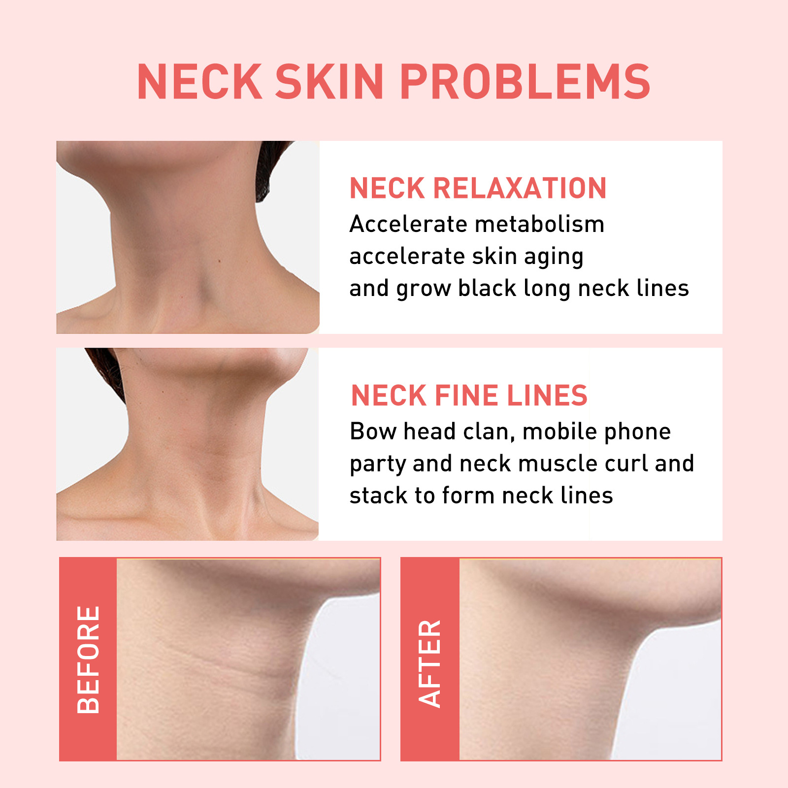 EELHOE Swan Beauty Creme Dessalinizante para Linhas, Hidratante, Lifting e Firmador para o Pescoço_voghion.com