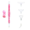 (pink) pen holder + dot pen + 6 heads