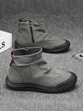 Women&#39;s Boots High Top Anti Slip Casual Safety Shoes Trendy
