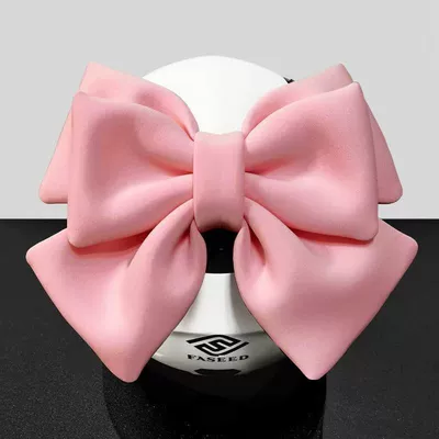 Motosiklet dəbilqələri Helmet Rider Motorcycle Decoration - pink-bow