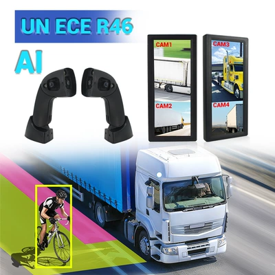 Ips Screen Dual-Split Rearview Car display