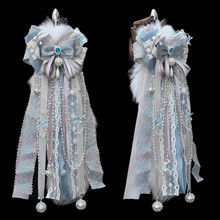 ���F�A�R��ҹ����K40CM�y��ɫ������ëβ�͸���SM��Ȥ��ƷŮ��