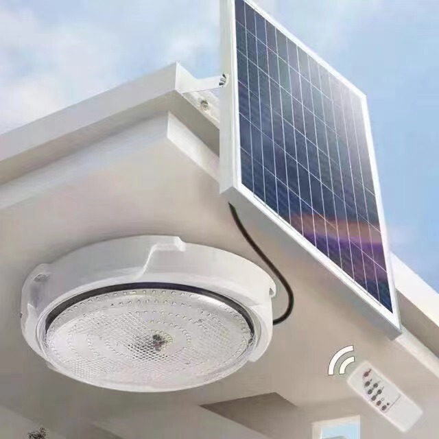 Solar Lights, Lighting Lamps, Home Living Room Corridor Ceiling Chandeliers, Outdoor Photovoltaic Sensor Remote Control Lights, Cross-Border Exclusive Supply