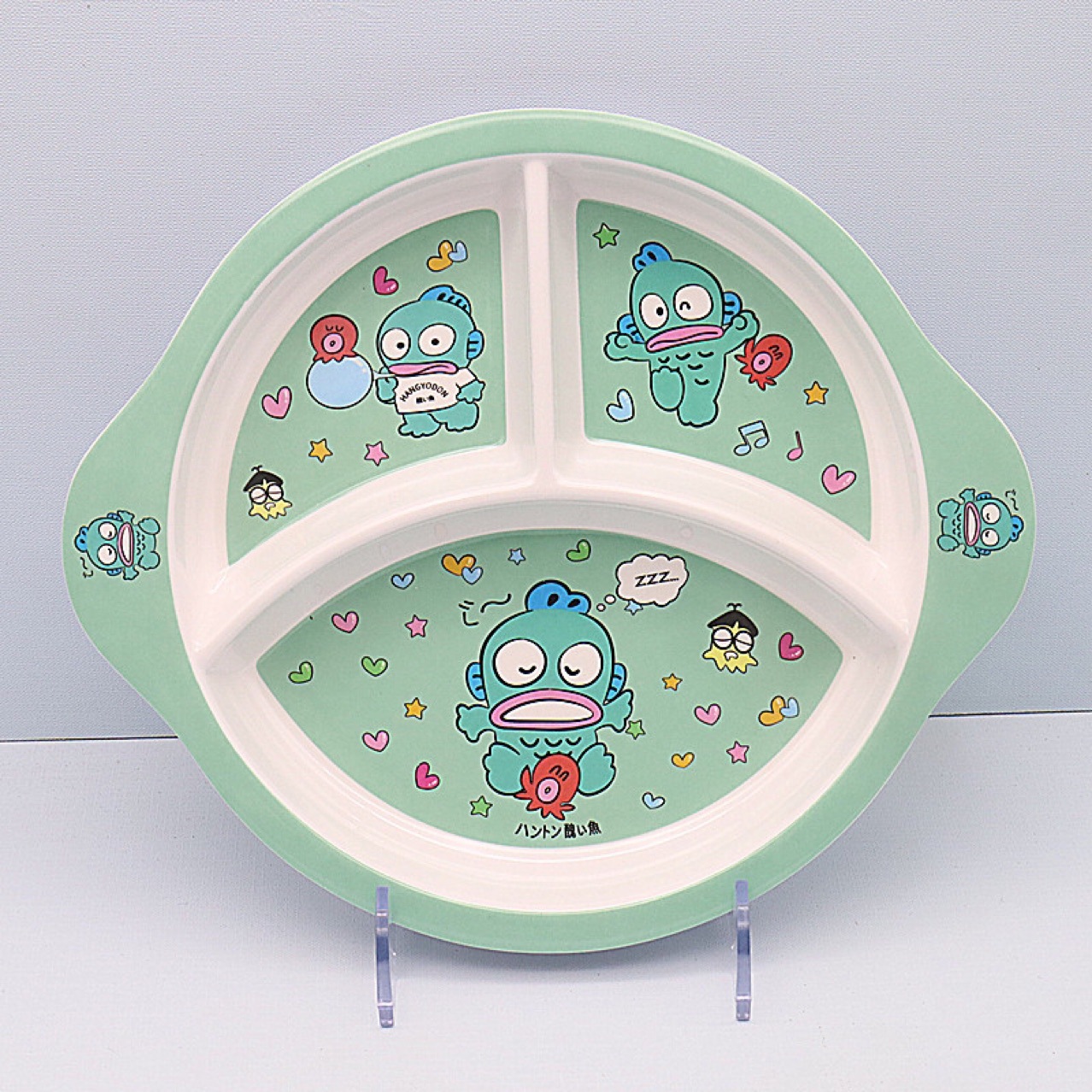 Cartoon Children's Bowl KT Cat Tableware suit Water Cup Baby's Dielectric Plate Baby's Supplementary Food Dinner Bowl Household Drop-resistant