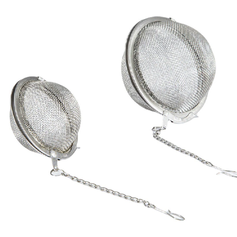 Креативный чайный шарик из нержавеющей стали 304 с утолщенной сеткой для заваривания чая оптом