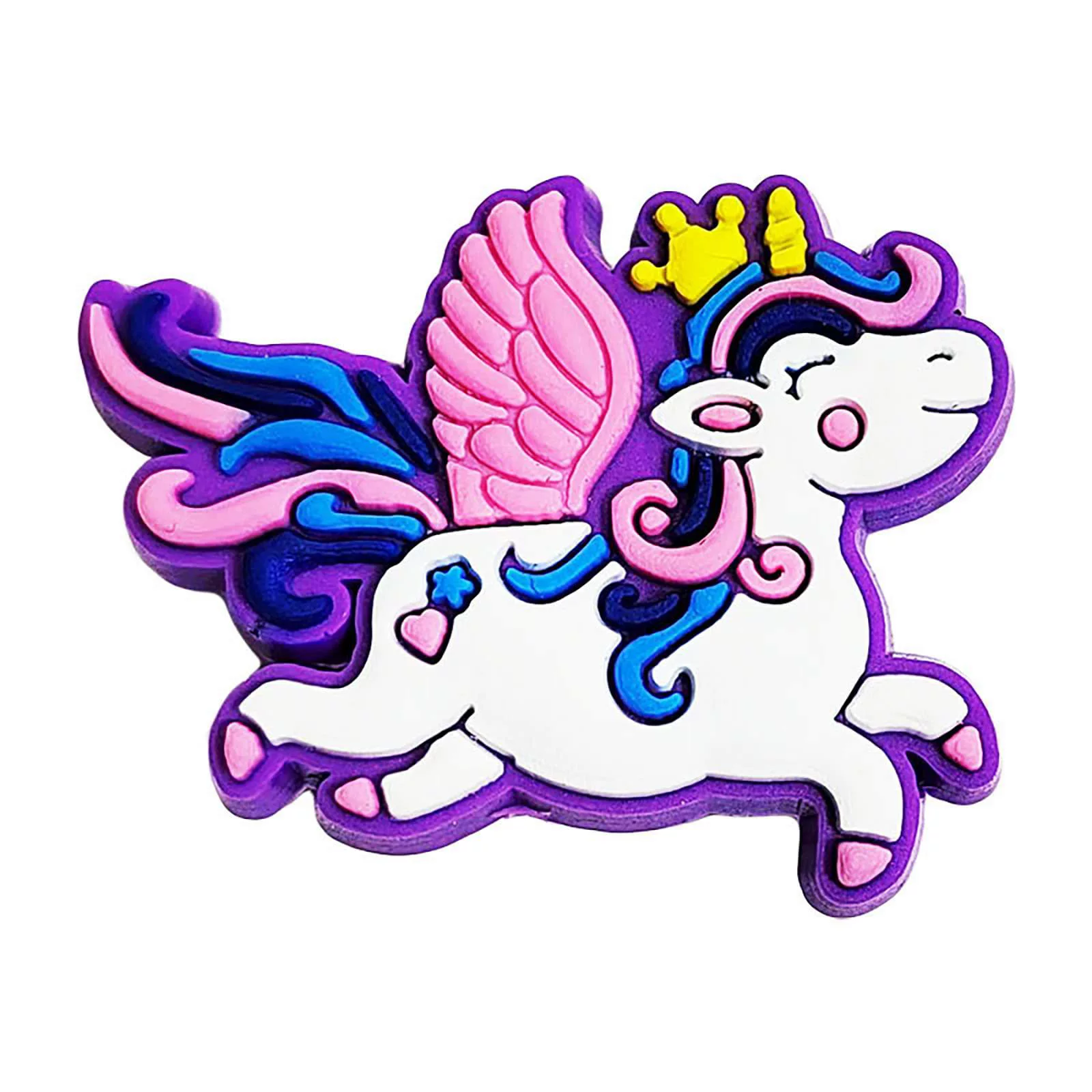 Застёжка для обуви Unicorn 29, эксклюзивная мультипликационная декоративная пряжка для сабо/клов, новая, украшение в виде цветка для обуви