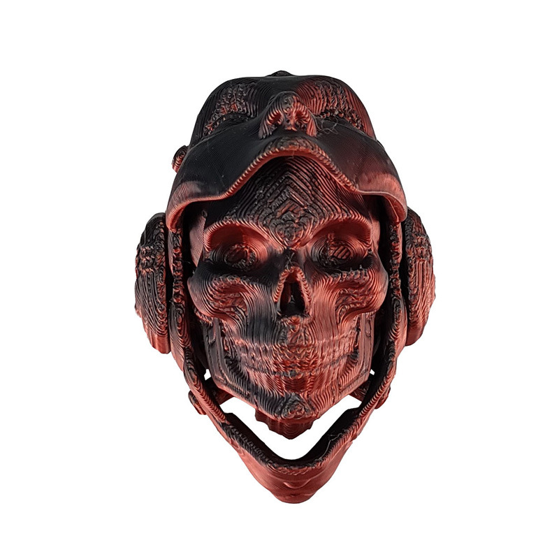 검정색과 빨간색