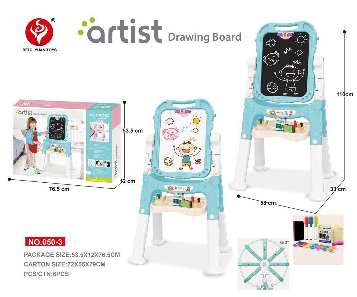 comercio exterior infantil imitación magnética de doble cara graffiti tablero de escritura tablero de escritura pie largo estante de dibujo juguetes de ciencia y educación